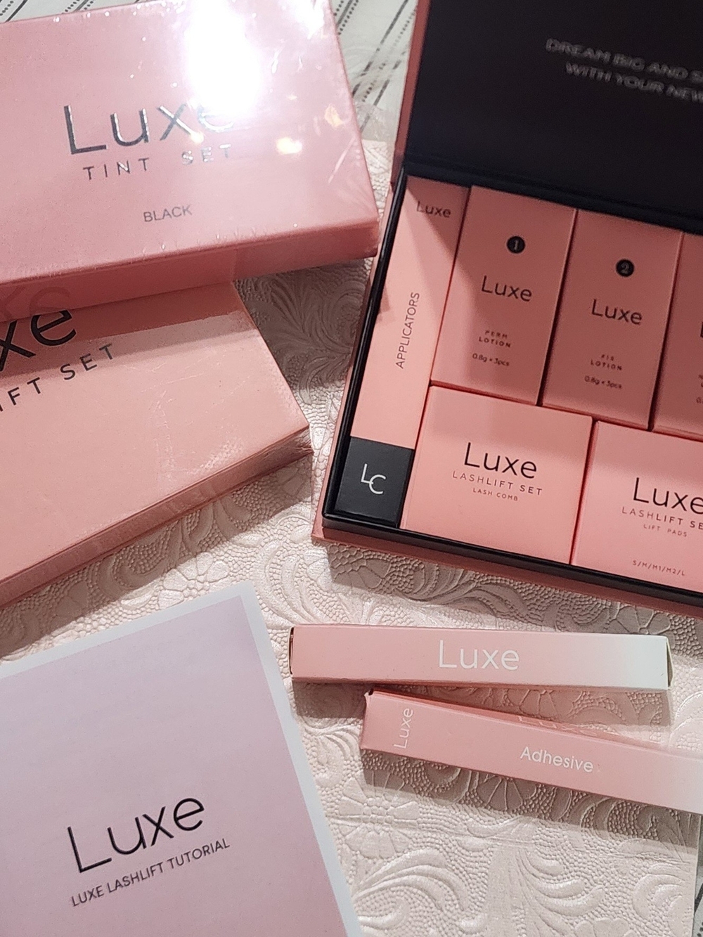 Luxe Rose Pink Lashlift & Tint Kit